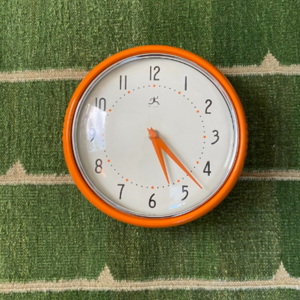 Orange Clock